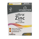 قرص اولترا زینک 15 میلی گرم با مس ویتابیوتیکس 60 عدد