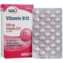 قرص ویتامین ب12 500 میکروگرم یوروویتال 60 عدد