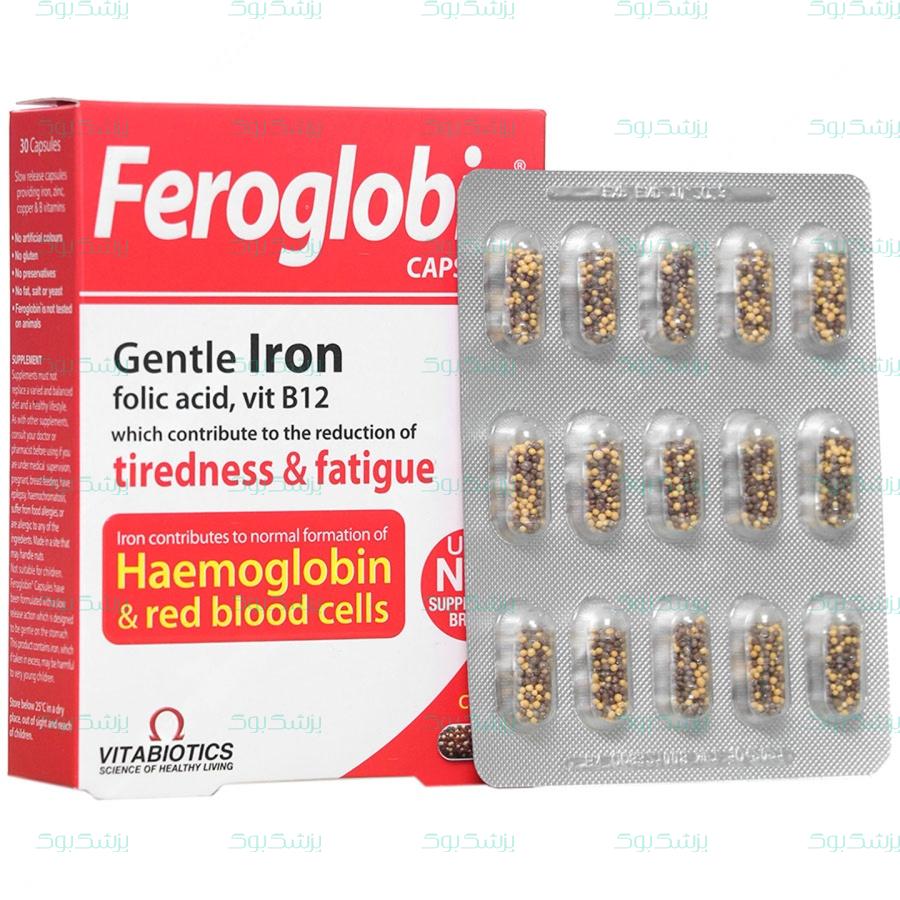 کپسول کپسول فروگلوبین ب12 ویتابیوتیکس 30 عدد