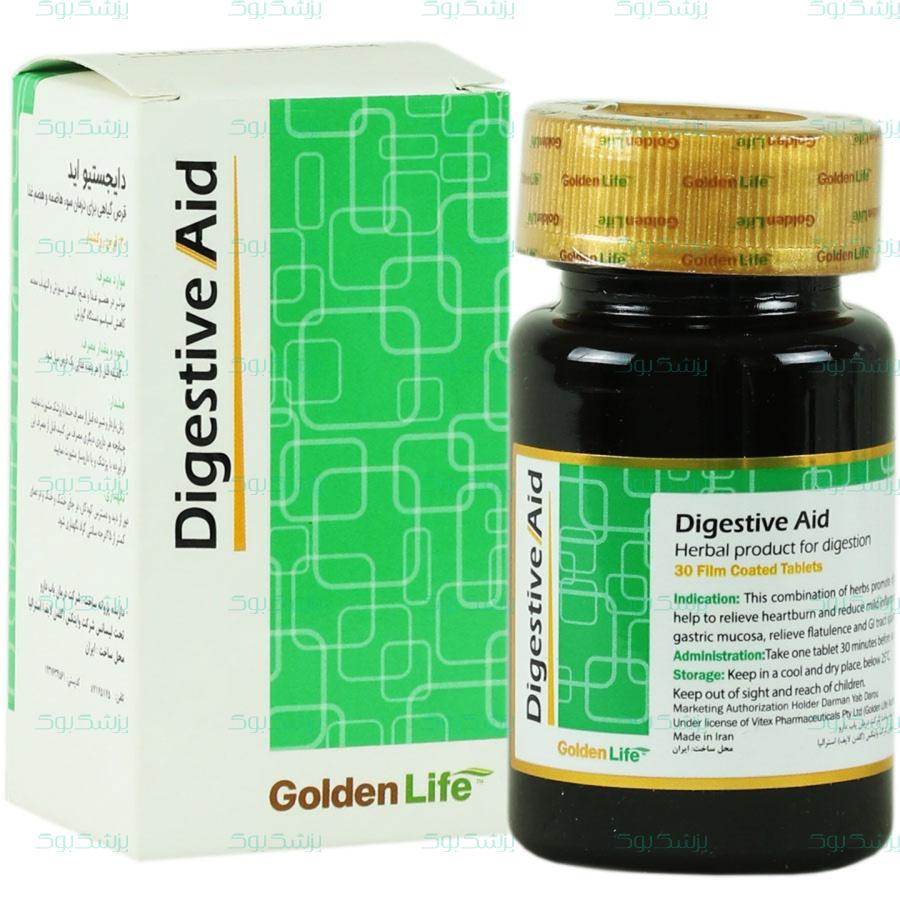قرص دایجستیو اید گلدن لایف 30 عدد