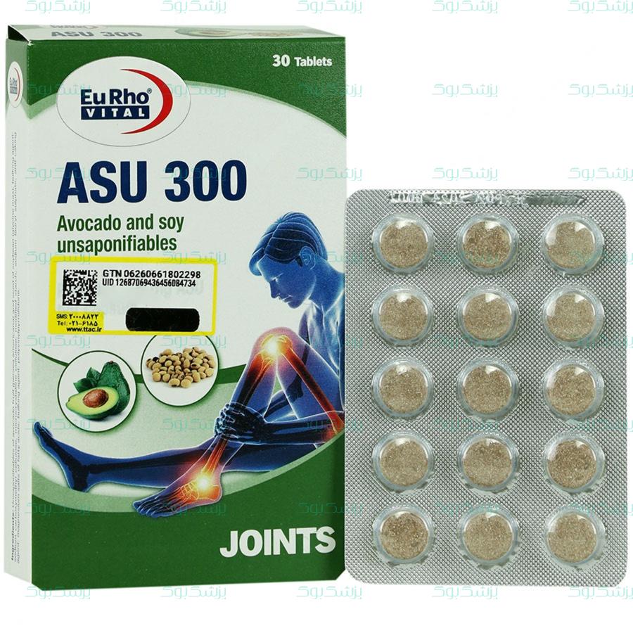 قرص آسو 300 یوروویتال 30 عدد
