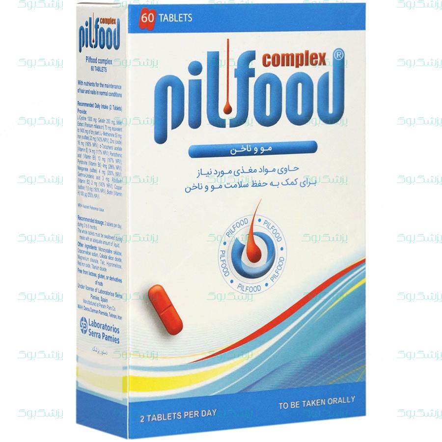 قرص پیلفود کمپلکس مو و ناخن 60 عدد